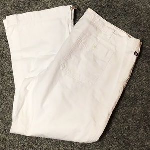 White Ralph Lauren Capri’s